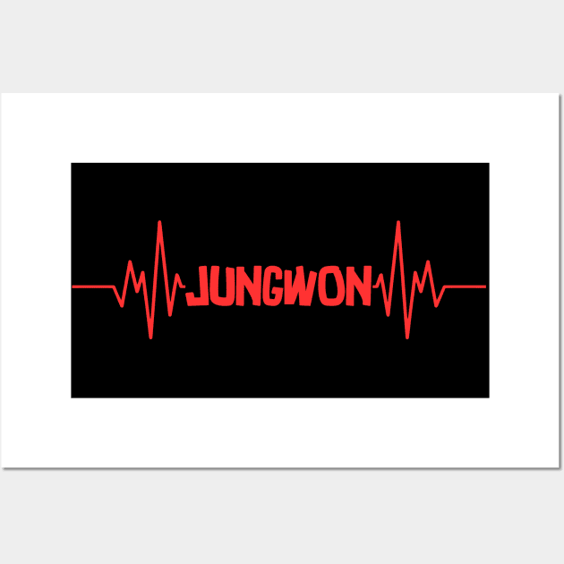 Jungwon ENHYPEN Pulse Wall Art by wennstore